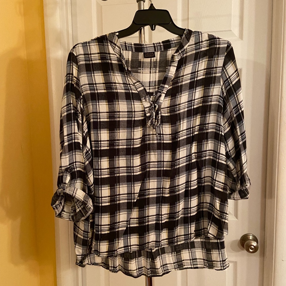 Cute Plaid Popover